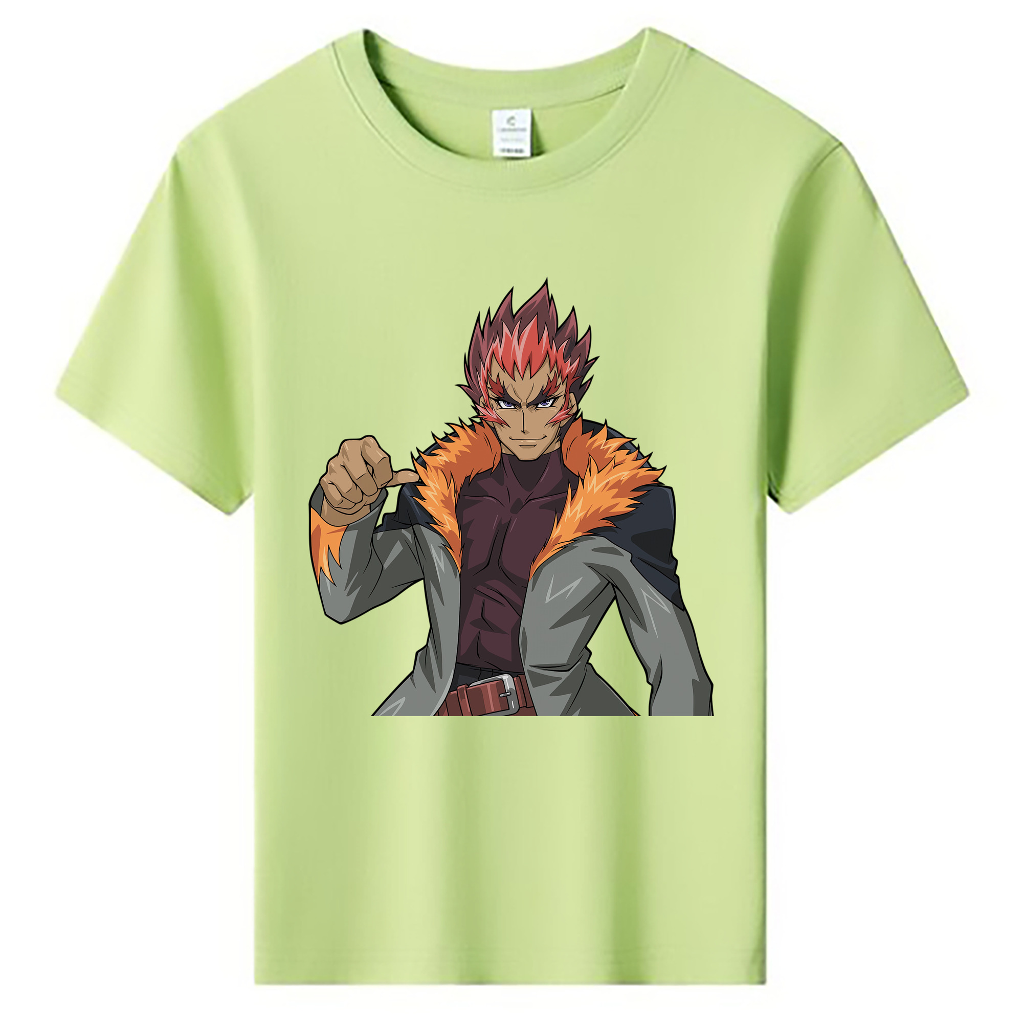 （画像用） 遊☆戯☆王 Yu-Gi-Oh! 綿100％キッズTシャツ（フロントプリント）